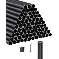 VEVOR Geländerstab 101er-Set, φ19x914 mm Aluminium Treppenbaluster