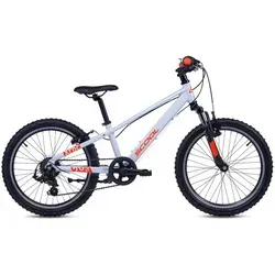 Zoll Kinderfahrrad, 7-Gang, MTB Kinderfahrrad, S’COOL Xroc pro, ab 6–10 Jahre, 115–135 cm, Grau/Neonorange 20