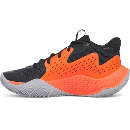 Under Armour GS JET '23 Basketballschuh für Kinder - Freizeitschuhe & Sneaker für Kinder, ideal für Basketball mit atmungsaktivem Obermaterial, weicher Schaumstoffeinlegesohle und strapazierfähiger Gummi-Außensohle für optimalen Grip.
