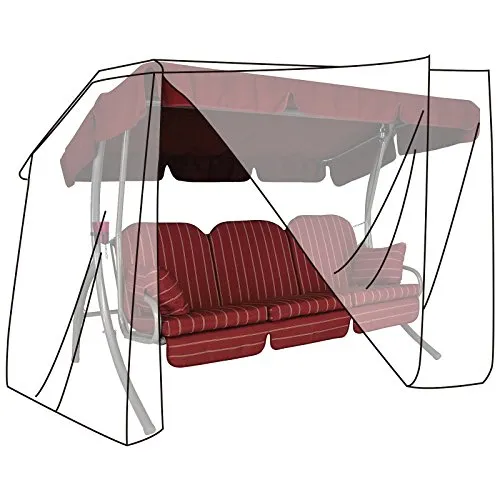 WOLTU Schutzhülle Hollywoodschaukel 150x215x150 cm - Abdeckhaube für Gartenmöbel, wasserabweisend und UV-beständig, schützt Ihre Möbel das ganze Jahr über vor Witterungseinflüssen.