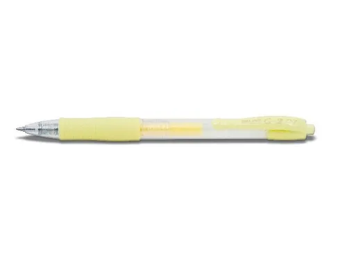 PILOT GELSCHREIBER G2-07 PASTELLGELB PASTELL-GELB