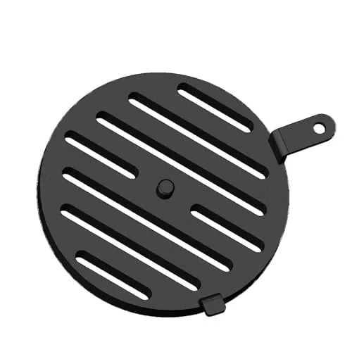 Kaminrost - Passend für Wamsler Kaminöfen inkl. Modellübersicht - Ascherost Kamin aus massivem Stahl - feuerfest & hitzebeständig - Kaminrost Feuerrost Kaminofen Rost [Ø 180x15 mm]