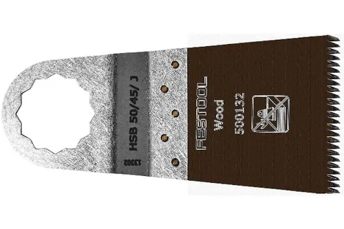 Festool Holz-Sägeblatt HSB 50/45/J 5x, 5 Stück - Starlock-Sägeblätter für hochpräzise Schnitte in beschichtetem Holz und Vollholz. Japanverzahnt für saubere Schnittkanten - ideal für Profis!