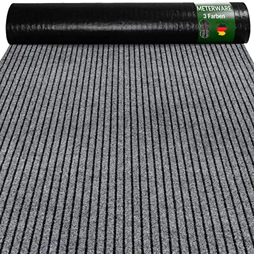 ANRO Schmutzfangmatte Mischa Grau 350x100cm in grau von ANRO