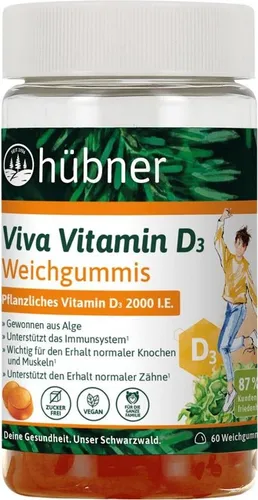 Hübner - Viva Vitamin D3 Weichgummis - 150g
