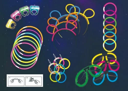 Luna24 simply great ideas... Knicklicht Mega Knicklicht Partyset, 202tlg.