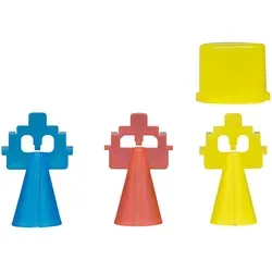 IN 550 Zerstäuberkopf-Set für Inhalator - Modellbauzubehör für medisana IN 550, mit drei Zerstäuberköpfen für gezielte Behandlung der Atemwege und integrierten Zubehörfach für einfache Aufbewahrung.