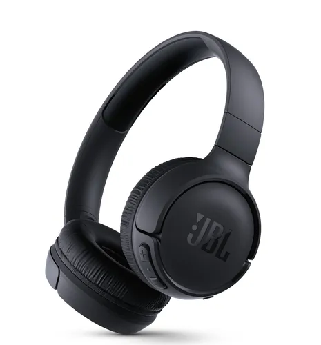 JBL T570BT BK Bluetooth Kopfhörer Schwarz - Leicht und bequem, mit JBL Pure Bass für beeindruckenden Klang und kabellose Steuerung