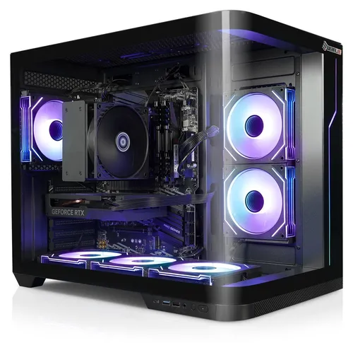 kiebel.de Gaming PC Panorama Curve VIII – AMD Ryzen 7, 32GB RAM, 1TB SSD - Erlebe Gaming der Extraklasse mit dem kiebel.de Panorama Curve VIII. Ausgestattet mit AMD Ryzen 7, 32GB DDR5 RAM und einer 1TB SSD für blitzschnelle Ladezeiten. Perfekte Kühlung und individuelles RGB-Lichtdesign für ein atemberaubendes Setup.