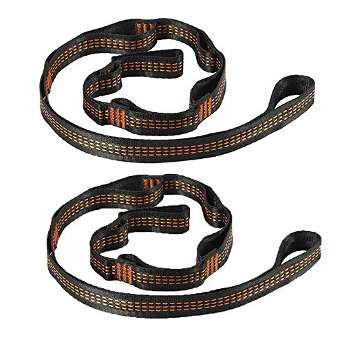 Hängematten Gurte 2er Pack Hängematte Befestigungs Aufhängung für Camping Outdoor Reise Schaukel Baum Aufhängung Hängemattenzubehör max 300 kg