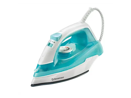 SILVERCREST® Dampfbügeleisen »SDBG 2200 A1« (weiß/türkis) von SILVERCREST