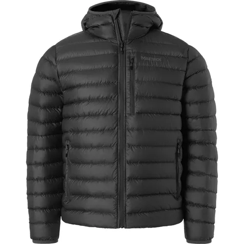 Marmot Herren Highlander Hoody - Leichte Daunenjacke für kalte Tage - Daunenjacke für Männer, gefüllt mit 700 Fill Power Daunen, wasserabweisend und winddicht; ideal für Outdoor-Aktivitäten bei extremen Temperaturen.