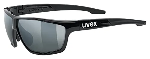 uvex sportstyle 706 Sportbrille mirror silver - Sportbrille für optimale Sicht und Schutz, ideal für Radfahrer und Outdoor-Sportler bei jedem Wetter.