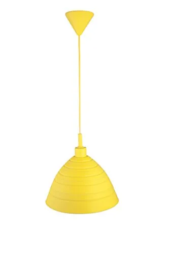 Smartwares Silikon-Hängeleuchte Silly, individuell formbar, gelb 6000.578