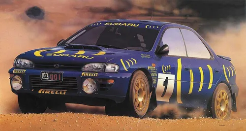Hasegawa  20589 1/24 Subaru Impreza, 1994 Hong-Kong - Bejing Rally
