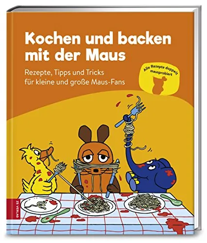 ZS Verlag GmbH Kochen und Backen mit der Maus - Mangas mit Rezepten, Tipps und Tricks für kleine und große Maus-Fans – ideal für kreative Küchenerlebnisse.