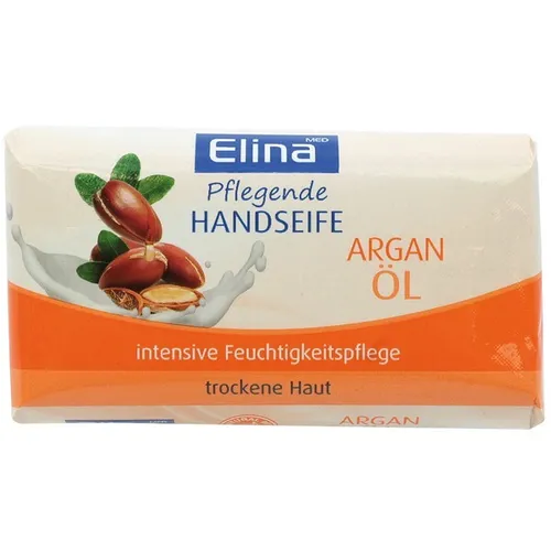 100g Elina Pflegende Hand Seife Arganöl für trockene Haut intensive Feuchtigkeit