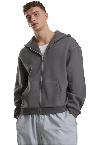 Urban Classics Fluffy Zip Cardigan Magnet, L