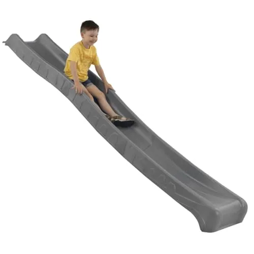 Gartenrutsche für Kinder, 3 m klappbar und robust, ideal für Spielturm