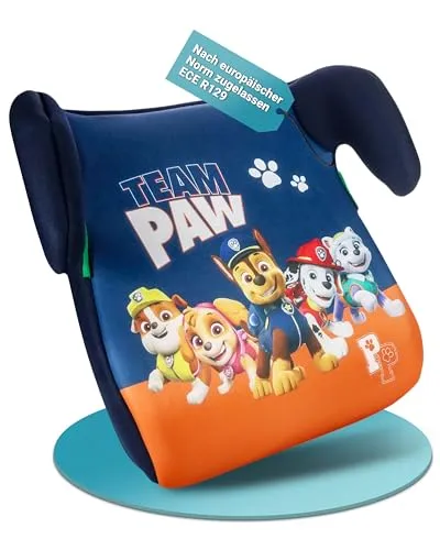 HiTS4KiDS Kindersitzerhöhung Paw Patrol – Praktisch & komfortabel – Geprüfte Sicherheit – Niedliches Lieblingsmotiv für Jungs