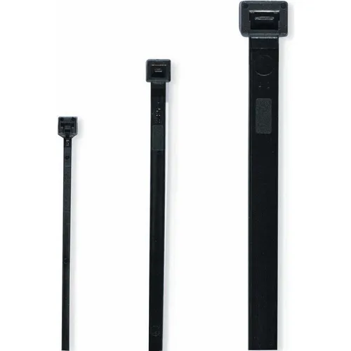 Schwarze Kabelbinder 750 x 12,5 mm - Sonstige Elektroinstallationsartikel, wetterfest und UV-beständig, ideal für vielseitige Anwendungen in Haushalt und Industrie.