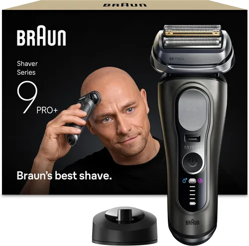Braun 9615s Series 9 Graphit - Premium Rasierer - Rasier-Geräte mit Titaniumbeschichtung und sensorgestützter Rasierleistungsanpassung für eine optimale Hautpflege. Ideal für ein präzises und sanftes Rasurerlebnis.