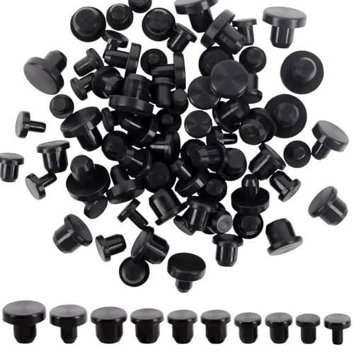 Vielseitige Gummistopfen, 10 Größen Silikon Lochstopfen von YTSMFL