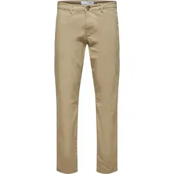 Selected New Miles Slim Fit Chinohose für Männer 34/34 - Wanderhosen mit Slim Fit und knöchellangem Design für modernen Stil. Hergestellt aus hochwertiger Baumwolle für optimalen Tragekomfort und praktische Taschen für jedes Abenteuer.