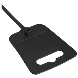 InLine - Kabelmarker-Halter - 20 cm - Schwarz (Packung mit 100)