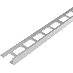 Winkelprofil Aluminium silber matt (H= 12,5 mm, L= 300 cm)