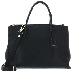 Abro Leather Adria Businessshopper Busy L Black/Gold von abro