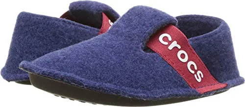 Crocs Unisex Kinder Classic Slipper K Hausschuhe, Cerulean Blue, 19/20 EU - Clogs & Pantoletten für Jungen, leicht und bequem, ideal für den Alltag und Wasserspaß