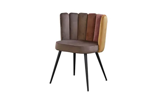 Designer Stuhl Jada - Vielseitiger Esszimmerstuhl & Schreibtischstuhl - Eleganter Esszimmerstuhl JADA aus hochwertigem Velvet mit stabilem Metallgestell. Ideal für Esstisch, Schreibtisch oder Schminktisch – vereint Komfort und Stil in einem!