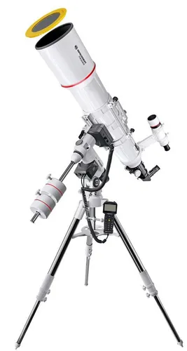 BRESSER Messier AR-152S/760 EXOS-2 GoTo Hexafoc - Teleskop mit hochwertigem Objektiv-Sonnenfilter für sichere Sonnenbeobachtungen und beeindruckende Nachtsicht, ideal für Astronomie-Enthusiasten.