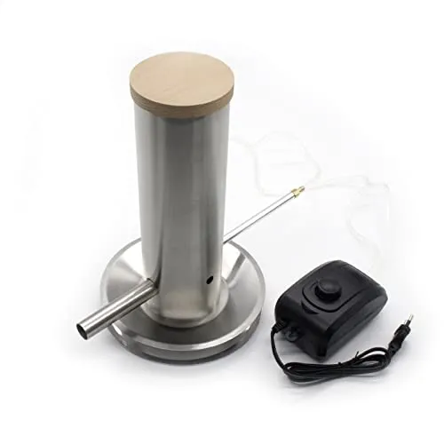 ZooPaul Wildkinger Premium Edelstahl Kaltraucherzeuger Smoker Raucherzeuger Kaltrauchgenerator Räuchern BBQ