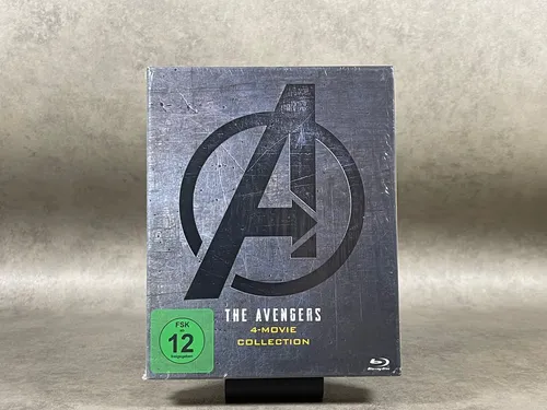 The Avengers 4-Movie Collection Blu-ray - Filme: Erleben Sie alle 4 Avengers Filme in einer exklusiven Sammlung auf 5 Blu-rays – das perfekte Geschenk für Superhelden-Fans!