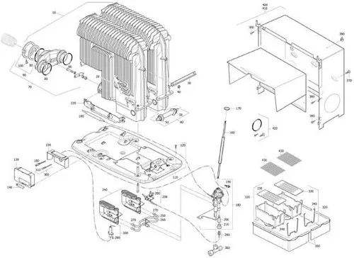 Truma S-5002/S-5004 T-Stück, Ersatzteil Nr. 10000-40500