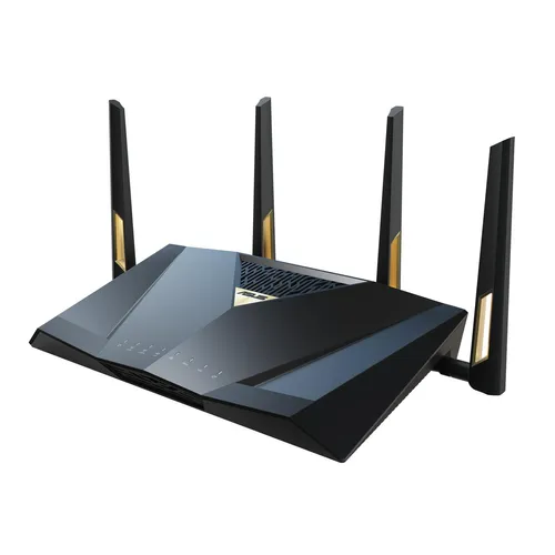 ASUS RT-BE88U Dualband WiFi 7 Router - Ultra-schnelle 7200 Mbit/s Leistung, 10G Ports und KI-WAN für optimale Internetverbindungen
