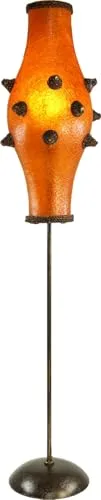 GURU SHOP Stehleuchte Kokopelli in orange von Guru-Shop