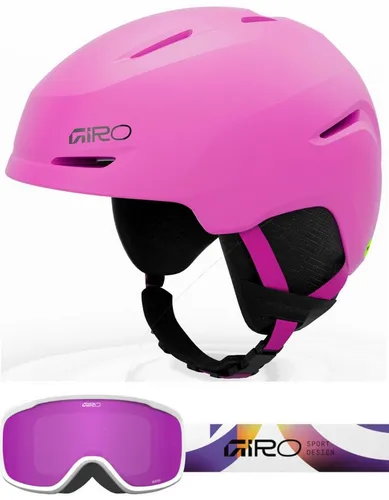 Giroflex Skihelm Spur CP für Kinder mit Skibrille Set von Giroflex