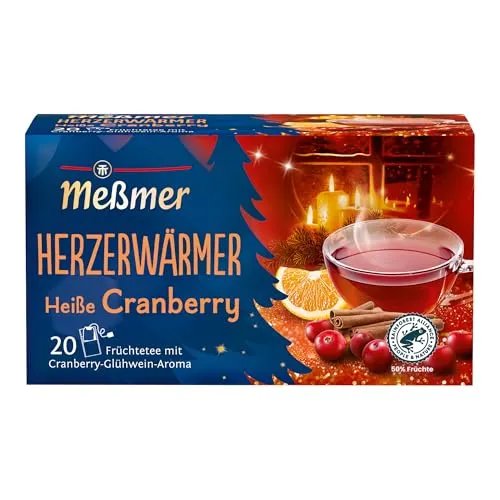 Meßmer Herzerwärmer | 20 Teebeutel | Vegan von Meßmer