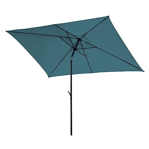 SVITA Sonnenschirm, 2x3m Rechteckig, Petrol