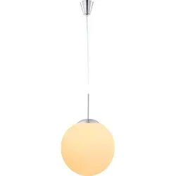GLOBO LIGHTING Pendelleuchte mit Opalglas, E27 Fassung