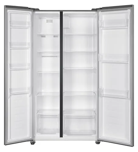 PKM SBS442ENFDIX Kühl-Gefrierkombination | Inox Design | 291L Kühlen & 151L Gefrieren