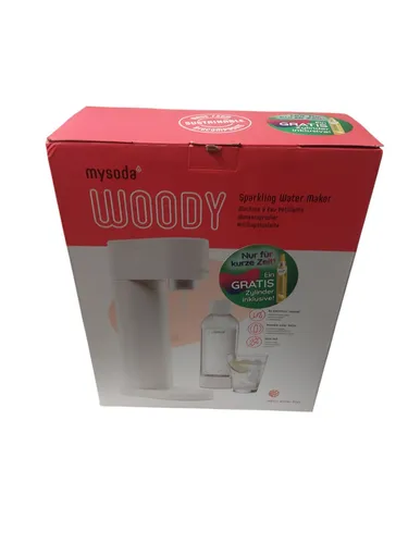 Mysoda Woody Wassersprudler in weiß von mysoda