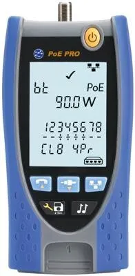 TREND Networks R158006 PoE Pro - Cloud Connected Datenkabel und PoE Tester, umfassende Prüf- und Messtechnik für effiziente Netzwerkinstallationen