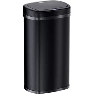 MONZANA® Mülleimer mit Sensor 50L – Automatischer Edelstahl Abfalleimer - Haushaltszubehör mit hygienischer Sensortechnik: Der MONZANA® Mülleimer öffnet automatisch und schließt sanft. Ideal für Küche und Büro mit 50L Volumen und USB-Stromversorgung.