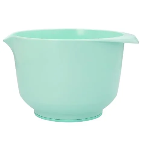 Birkmann, Rühr- und Servierschüssel, Seagrass Green, 17,5×22×13 cm – 2L, aus PET, spülmaschinen- und mikrowellengeeignet