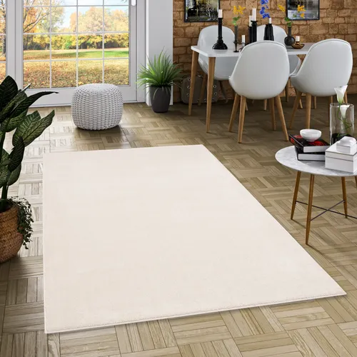 Luxus Soft-Velours Teppich Verona Creme 80x150 cm von Pergamon