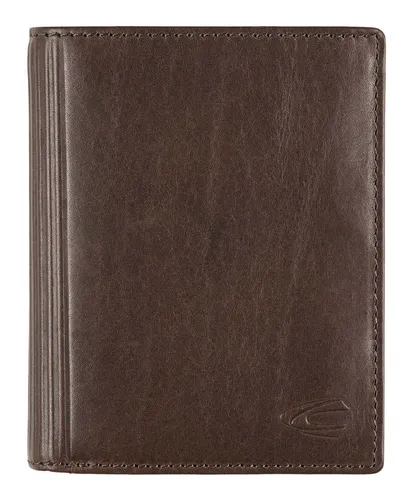 Camel active Hochkantbörse Herren Cliff High Form Wallet brown - Portemonnaies mit RFID-Schutz, 6 Kartenfächern und praktischem Münzfach, ideal für stilbewusste Herren.